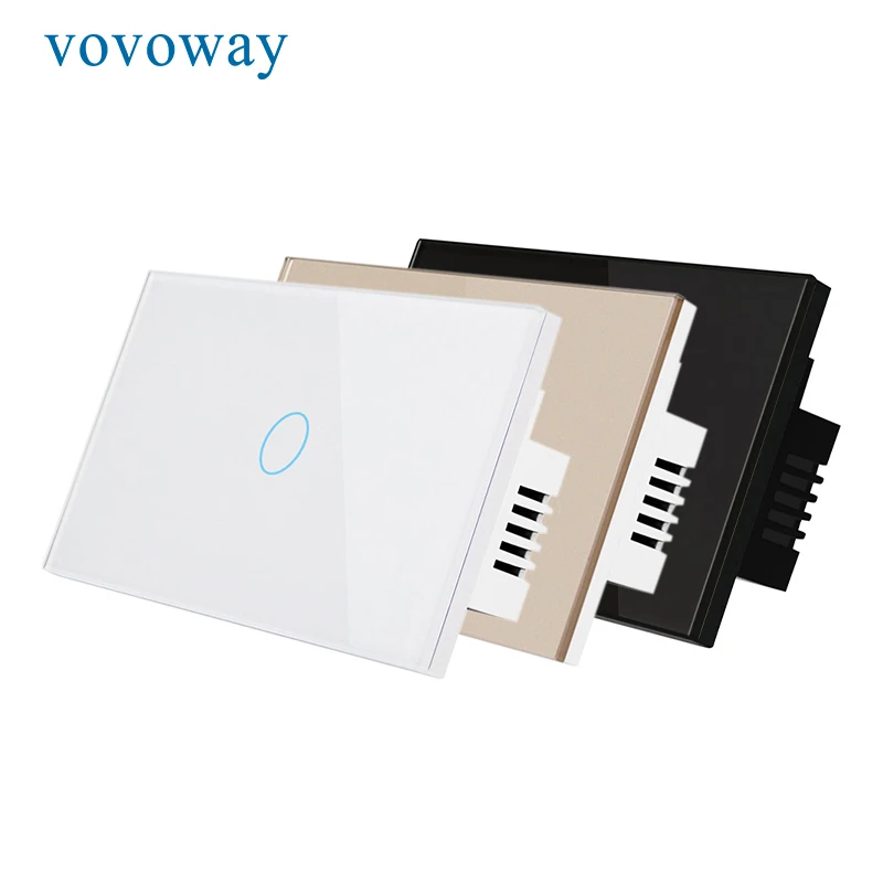 Touch switch US standard interrupter Crystal tempered glass touch panel AC110V 220V 1gang switch Home wall sticker light switch
Touch switch US standard interrupter Crystal tempered glass touch panel AC110V 220V 1gang switch Home wall sticker light switch
