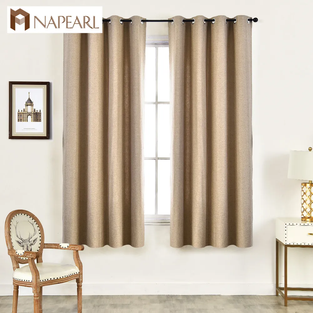 NAPEARL 1 Piece Short Curtains for Bedroom Window Home Decor Grommet Top Solid Design Draperies Kitchen Modern All Match Textile
NAPEARL 1 Piece Short Curtains for Bedroom Window Home Decor Grommet Top Solid Design Draperies Kitchen Modern All Match Textile