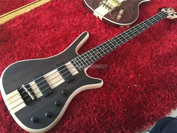 4 strings bass guitar;througn maple neck;ash body;black hardware;free shipping 
4 strings bass guitar;througn maple neck;ash body;black hardware;free shipping