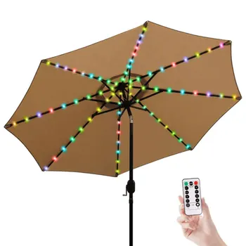 Beach Umbrella Tent Light 104LED AAA Powered Copper wire LED String Light Outdoor Hanging Umbrella Garden Patio Lamp Lights
Beach Umbrella Tent Light 104LED AAA Powered Copper wire LED String Light Outdoor Hanging Umbrella Garden Patio Lamp Lights
