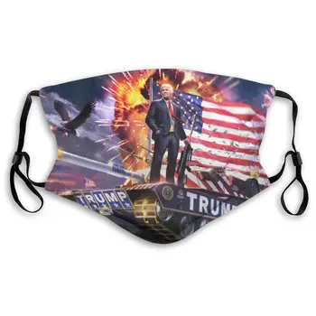 TRUMP Flag Reusable Dust Face Mask Bandana with Filter Breathable Safety Dust Mask 
TRUMP Flag Reusable Dust Face Mask Bandana with Filter Breathable Safety Dust Mask