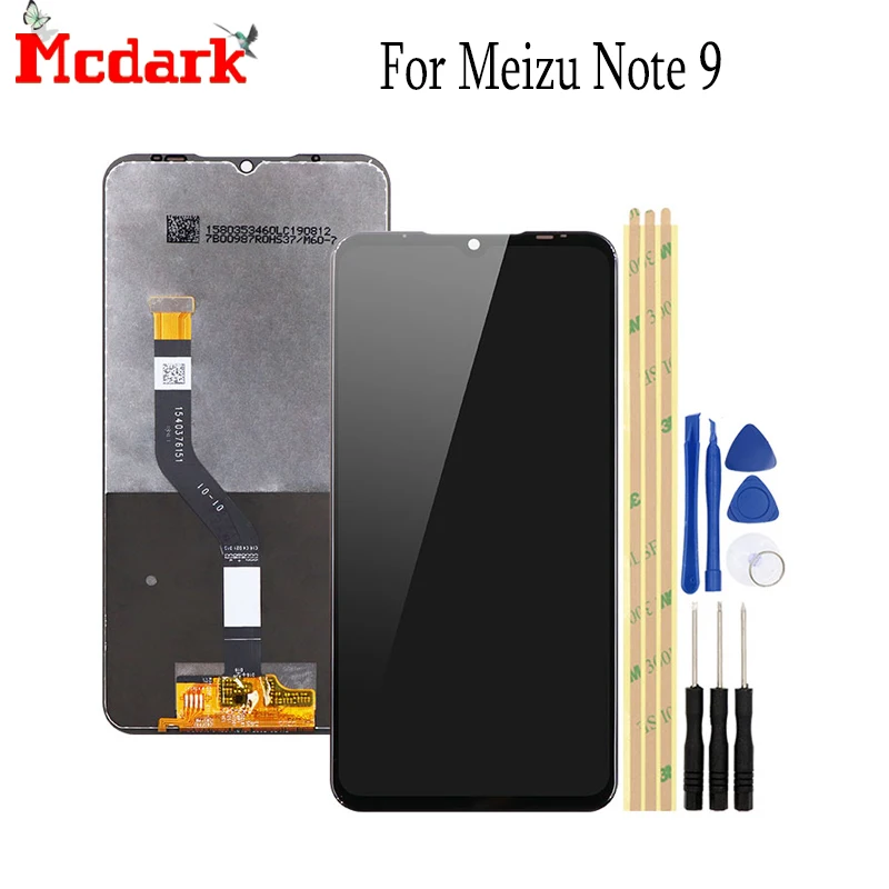 6.2 Inch For Meizu Note 9 LCD Screen Replacement Accessories LCD Display+Touch Screen for Meizu Note 9 Smart phone
6.2 Inch For Meizu Note 9 LCD Screen Replacement Accessories LCD Display+Touch Screen for Meizu Note 9 Smart phone