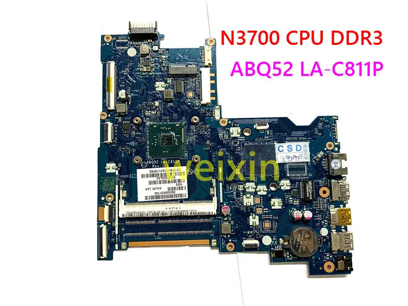 Материнская плата для ноутбука HP 15-AC 815249-501 815249-001 815249-601 ABQ52 LA-C811P с процессором SR29E