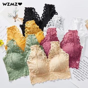 Sexy Lingerie Women Push Up Lace Bra Sport Wire Free Plus Size Modal Bralette Underwear Full Cup Seamless Beauty Back Brassiere
Sexy Lingerie Women Push Up Lace Bra Sport Wire Free Plus Size Modal Bralette Underwear Full Cup Seamless Beauty Back Brassiere
