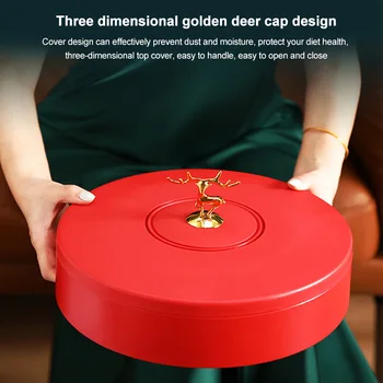 With Lid Dining Room Wedding Home Decor PP Party Restaurant Nuts Candy Snack Kitchen Serving Tray Multi Sectional Modern Durable
With Lid Dining Room Wedding Home Decor PP Party Restaurant Nuts Candy Snack Kitchen Serving Tray Multi Sectional Modern Durable