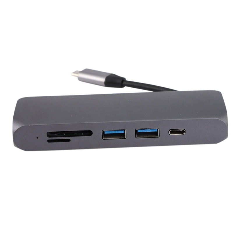 Type-C to 4K HD Hdmi Read Card PD Charging Six-In-One Converter Usb-C Multifunctional Hub Receiving Line
Type-C to 4K HD Hdmi Read Card PD Charging Six-In-One Converter Usb-C Multifunctional Hub Receiving Line