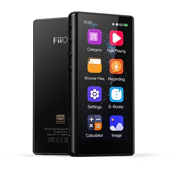 FiiO M3Pro MP3 Player 3.5inch Full Touchscreen HiFi Lossless Sound Music Player with Voice Recorder, E-Book,Support
FiiO M3Pro MP3 Player 3.5inch Full Touchscreen HiFi Lossless Sound Music Player with Voice Recorder, E-Book,Support