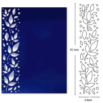 Leaf Branches Strip Border Metal Cutting Dies Stencils dies for DIY Scrapbooking dies Decor Embossing die cuts Paper Card Making
Leaf Branches Strip Border Metal Cutting Dies Stencils dies for DIY Scrapbooking dies Decor Embossing die cuts Paper Card Making