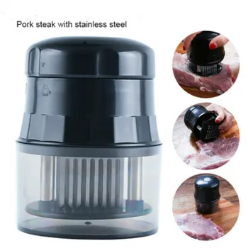 Meat Tenderizer Ultra Sharp Needle Stainless Steel Blades Kitchen Tool for Steak Pork Beef Fish Tenderness Cookware Dropshipping
Meat Tenderizer Ultra Sharp Needle Stainless Steel Blades Kitchen Tool for Steak Pork Beef Fish Tenderness Cookware Dropshipping