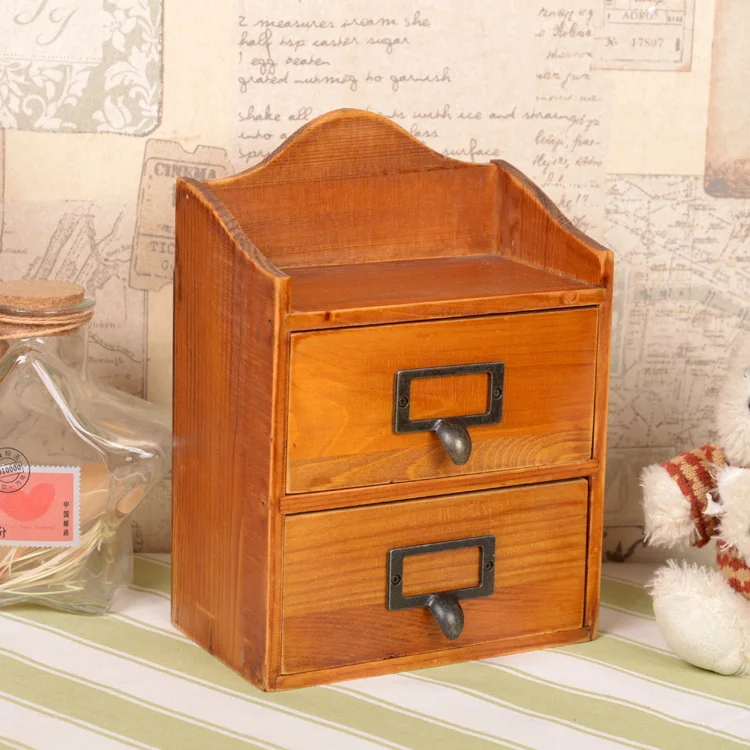 Retro Wooden Storage Box for Jewelry Case Desktop Office Organizer Cosmetic Storage Case with Drawer Cabinet
Retro Wooden Storage Box for Jewelry Case Desktop Office Organizer Cosmetic Storage Case with Drawer Cabinet