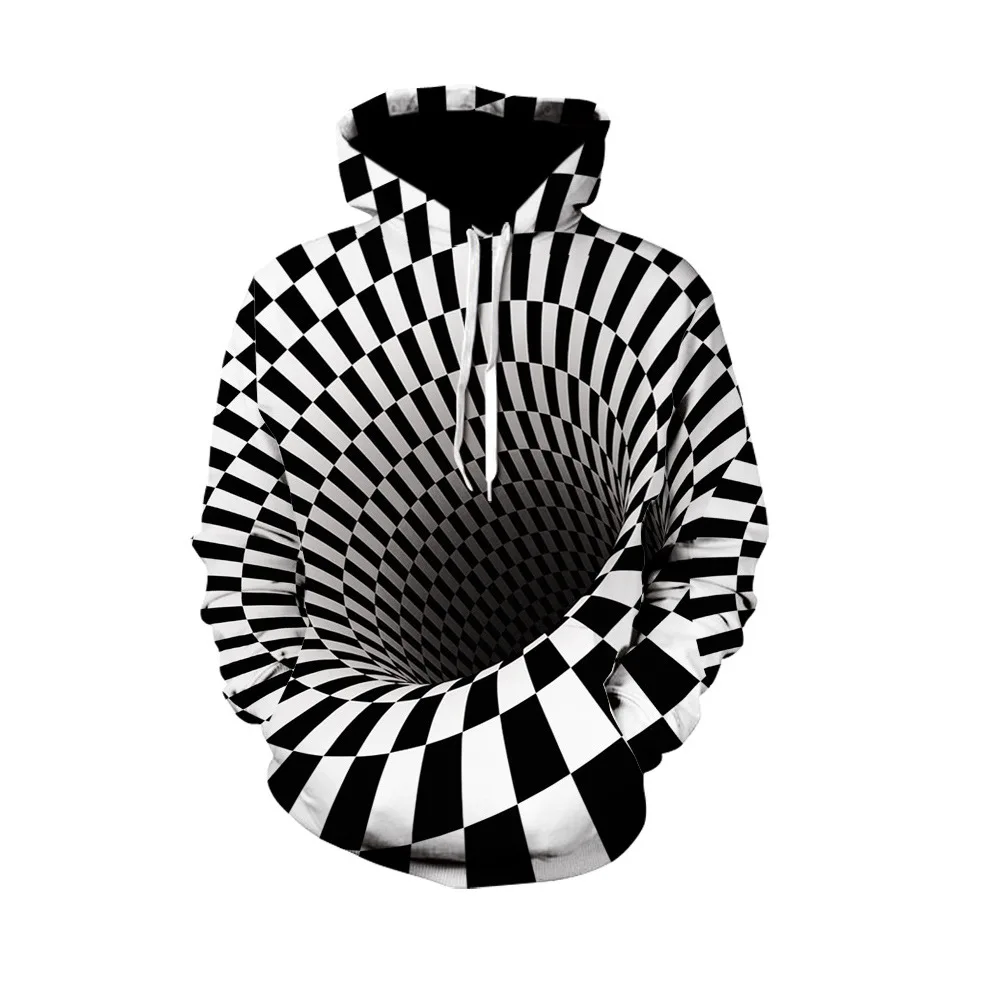 Black and white whirlpool 3D autumn men's sweatshirt ladies hooded jacket hooded men 3D hoodie hip-hop clothes
Black and white whirlpool 3D autumn men's sweatshirt ladies hooded jacket hooded men 3D hoodie hip-hop clothes