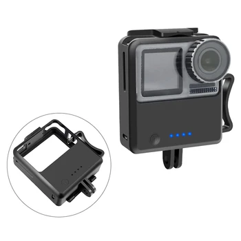 Action Camera Protective Cover Shell Camera Bracket with Built-in 2600MAH Battery for DJI OSMO Action Camera
Action Camera Protective Cover Shell Camera Bracket with Built-in 2600MAH Battery for DJI OSMO Action Camera