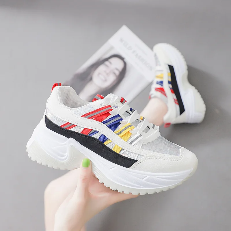 New Women's Shoes Spring and Autumn Low-top Running Shoes Cross Strap Vulcanized Shoes Color Upper Casual Sports Shoes Women's
New Women's Shoes Spring and Autumn Low-top Running Shoes Cross Strap Vulcanized Shoes Color Upper Casual Sports Shoes Women's