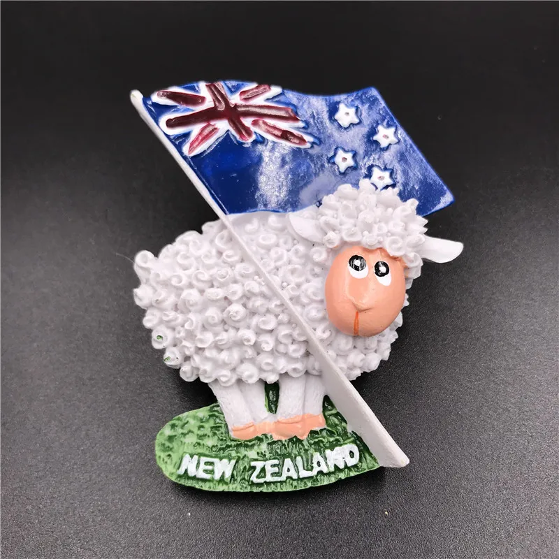Fridge Magnet New Zealand Flag Sheep Refrigerator Magnets Stickers Resin Magnetic Creative 3d Fridge Sticker magnesy na lodowke
Fridge Magnet New Zealand Flag Sheep Refrigerator Magnets Stickers Resin Magnetic Creative 3d Fridge Sticker magnesy na lodowke