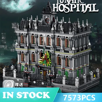 IN STOCK 7527PCS Dc Movie Super Heroes Batman Arkham Asylum Breakout Lunatic Hospital Model Building Blocks MOC-30788 Toys Gifts
IN STOCK 7527PCS Dc Movie Super Heroes Batman Arkham Asylum Breakout Lunatic Hospital Model Building Blocks MOC-30788 Toys Gifts