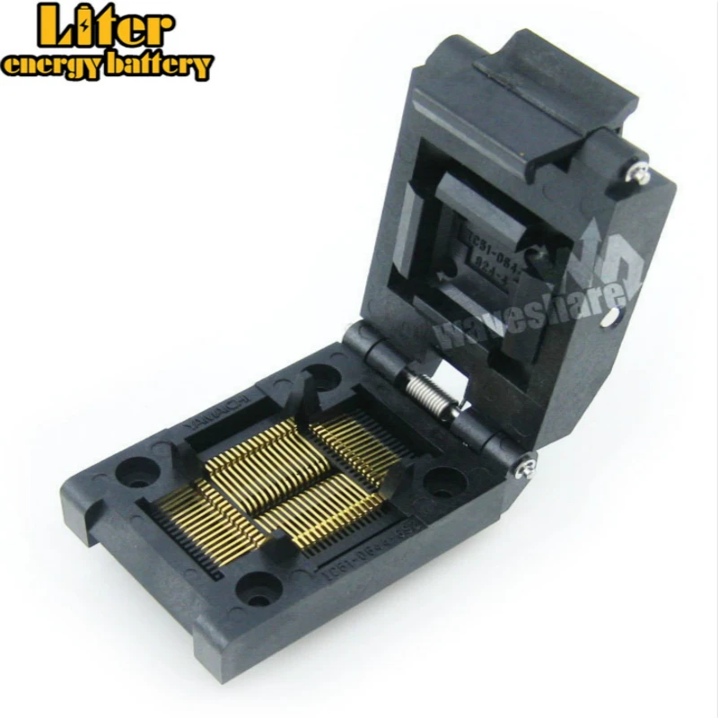 Yamaichi IC Test & Burn-in Socket for QFP64/TQFP64/FQFP64/PQFP64 package | Компьютеры и офис