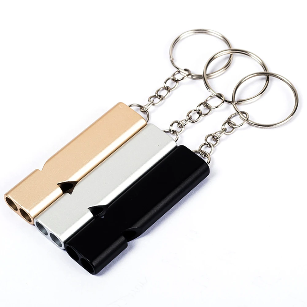 Outdoor Metal Multifunction Whistle Pendant With Keychain Keyring For Outdoor Survival Emergency Mini Size whistles Gift
Outdoor Metal Multifunction Whistle Pendant With Keychain Keyring For Outdoor Survival Emergency Mini Size whistles Gift