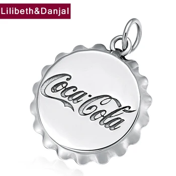 Women Men Pendant 100% Real 925 Sterling silver Creative Bottle Cap Letter Necklace Pendant Jewelry joyas de plata 925 2019 P25
Women Men Pendant 100% Real 925 Sterling silver Creative Bottle Cap Letter Necklace Pendant Jewelry joyas de plata 925 2019 P25