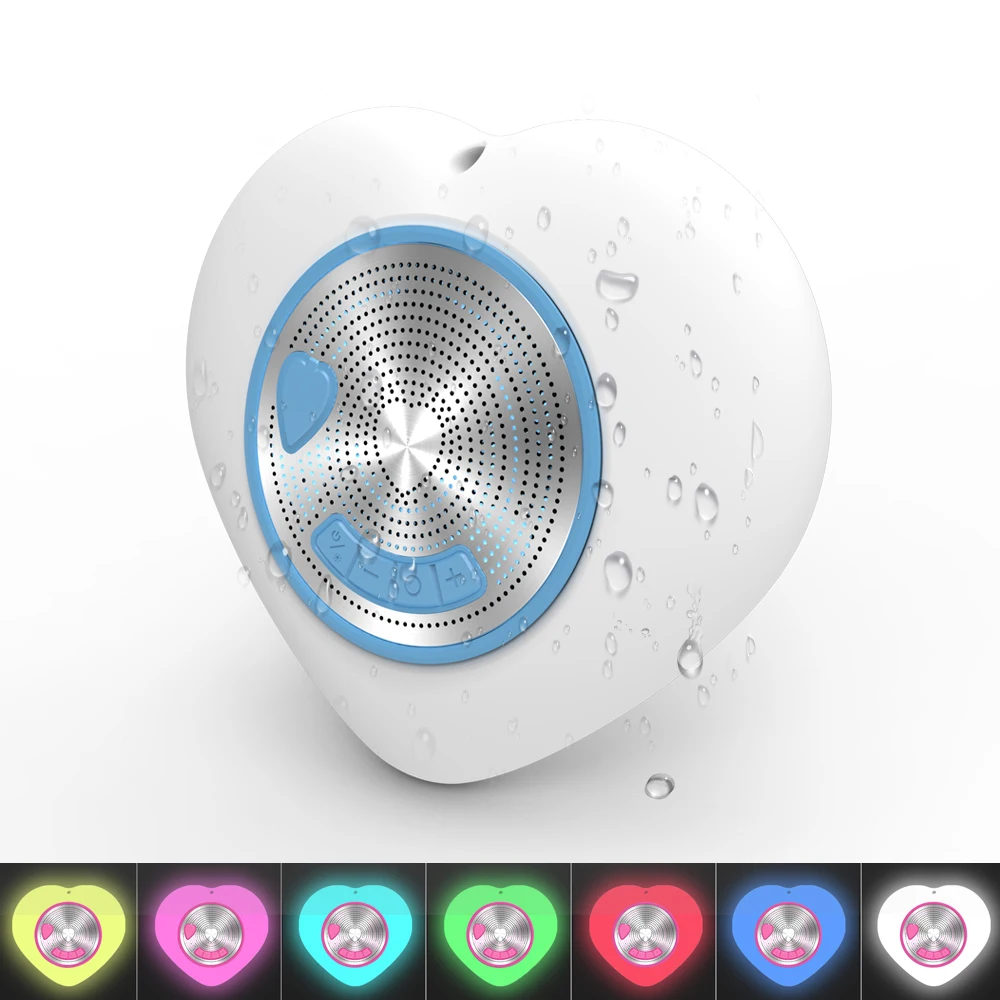 2020 Portable Wireless IPX7 Waterproof Floating Bluetooth 5.0 Speakers with TWS Function 7 Colors Switchable RGB Light Effect
2020 Portable Wireless IPX7 Waterproof Floating Bluetooth 5.0 Speakers with TWS Function 7 Colors Switchable RGB Light Effect