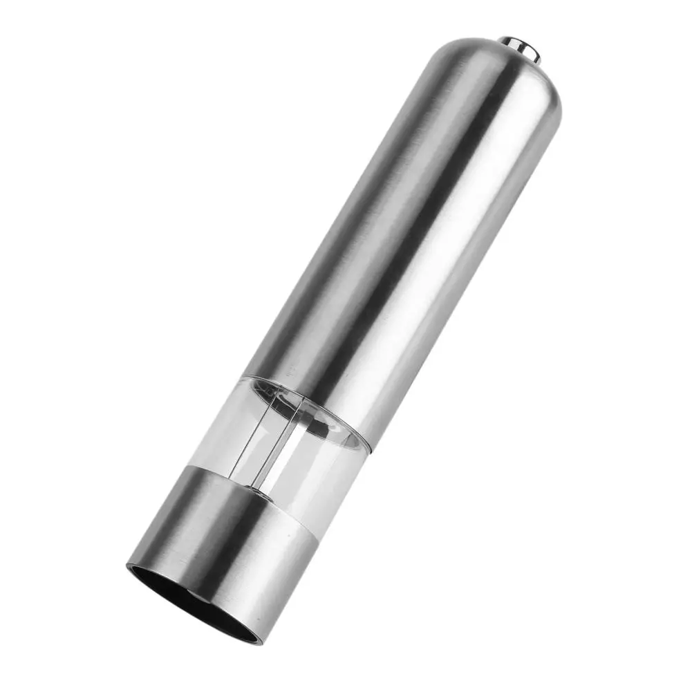 Salt Pepper Mill Electric Grinder Shaker Stainless Steel Adjustable Salt Mill Kitchen Tools Pepper Grinding Tool For Cooking
Salt Pepper Mill Electric Grinder Shaker Stainless Steel Adjustable Salt Mill Kitchen Tools Pepper Grinding Tool For Cooking