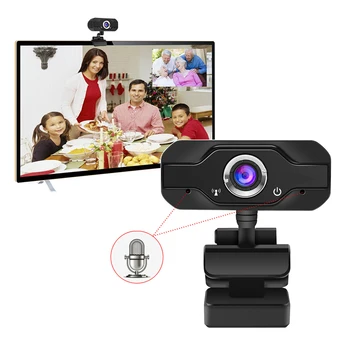 HD Webcam Built-in Dual Mics Smart 720P Web Camera USB Pro Stream Camera for Desktop Laptops PC Game Cam For OS Windows10/8
HD Webcam Built-in Dual Mics Smart 720P Web Camera USB Pro Stream Camera for Desktop Laptops PC Game Cam For OS Windows10/8