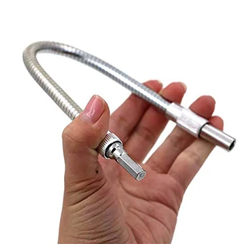 30cm/20cm Multifunctional Universal Metal Flexible Shaft Extension Rod Hose Drill Electric Screwdriver Head Dedicated Tool 
30cm/20cm Multifunctional Universal Metal Flexible Shaft Extension Rod Hose Drill Electric Screwdriver Head Dedicated Tool