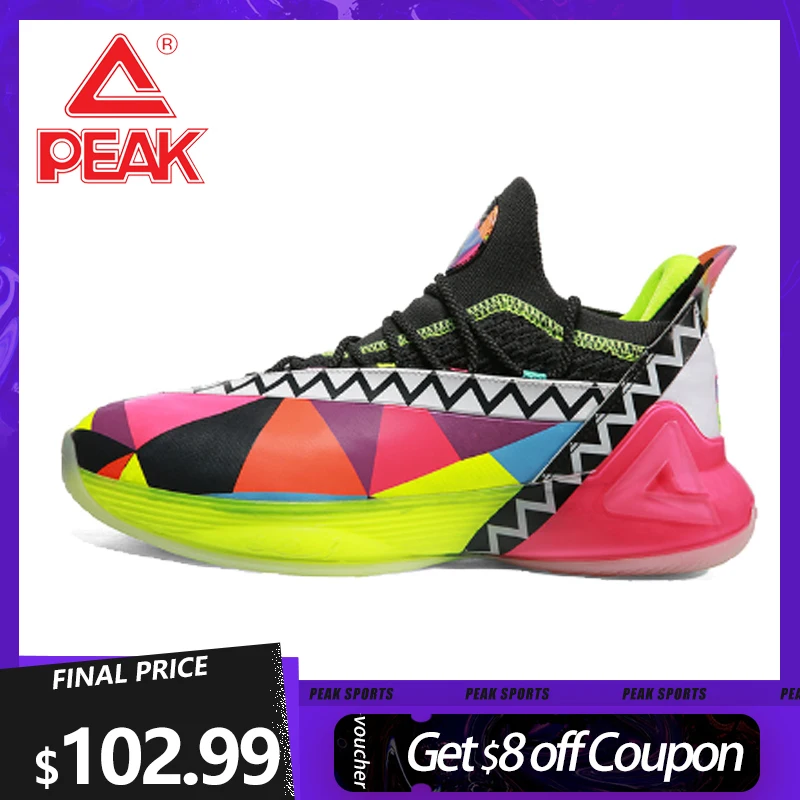 PEAK Tony Parker 7 TAICHI Cushioning Basketball Shoes Men Professional Non slip Basketball Sneakers Adaptive Fashion Sport Shoes
PEAK Tony Parker 7 TAICHI Cushioning Basketball Shoes Men Professional Non slip Basketball Sneakers Adaptive Fashion Sport Shoes