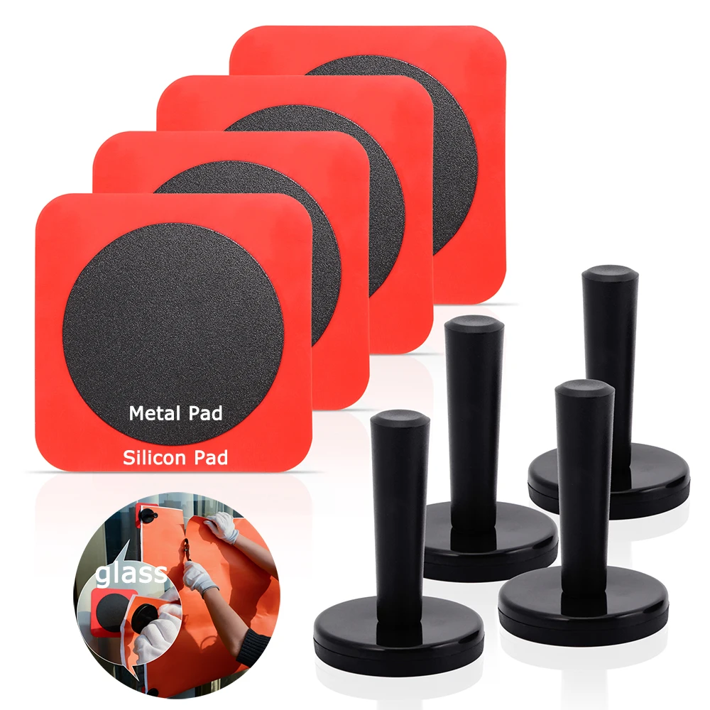 EHDIS 4pcs Car Accessory Magnet Holder Silicon Metal Adsorbed Pads Vinyl Film Wrap Strong Gripper Window Glass Tint Fixing Tools
EHDIS 4pcs Car Accessory Magnet Holder Silicon Metal Adsorbed Pads Vinyl Film Wrap Strong Gripper Window Glass Tint Fixing Tools