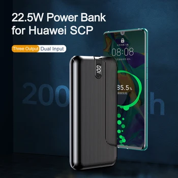 YKZ 20000mAh Power Bank Fast Charge QC 4.0 3.0 FSP SCP Portable External Battery for iPhone Huawei P40 PD Quick Charge Powerbank
YKZ 20000mAh Power Bank Fast Charge QC 4.0 3.0 FSP SCP Portable External Battery for iPhone Huawei P40 PD Quick Charge Powerbank