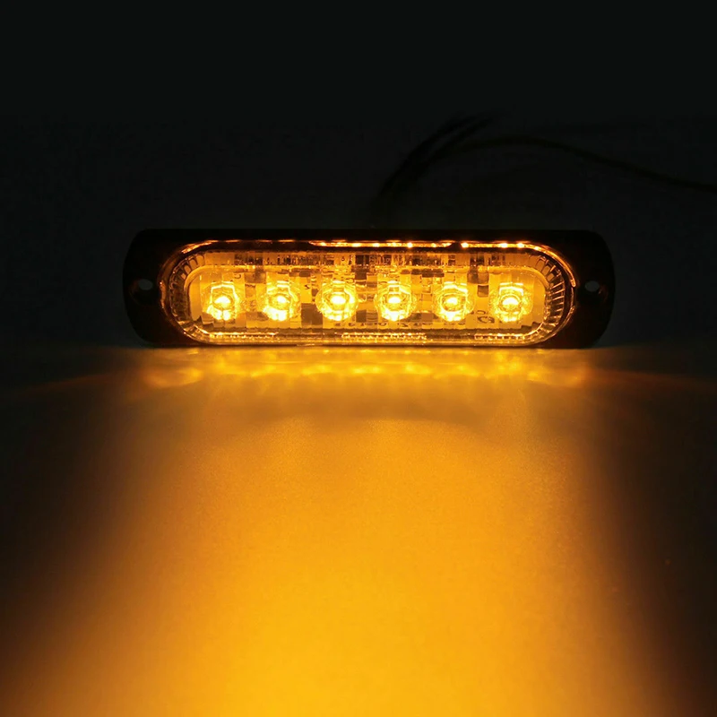 DC 12V-24V LED Flash Light Spare Truck Warning Safety Strobe Lamps Plastic Black Housing Transparent Lens
DC 12V-24V LED Flash Light Spare Truck Warning Safety Strobe Lamps Plastic Black Housing Transparent Lens