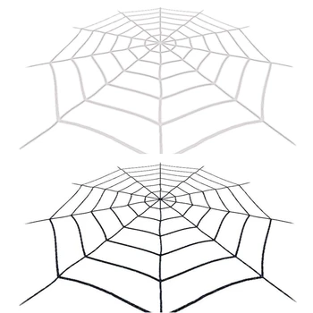 2 Pack Spiders Web Decoration, 12 Ft Giant Round Spider Web Black + White Fake Cobweb Party Supplies for Party Decor
2 Pack Spiders Web Decoration, 12 Ft Giant Round Spider Web Black + White Fake Cobweb Party Supplies for Party Decor