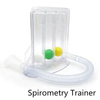 Spirometry Exerciser Trainer Deep Breathing Trainer 3-ball Meter Lung Function Exerciser Improve vital capacity Extend dive time
Spirometry Exerciser Trainer Deep Breathing Trainer 3-ball Meter Lung Function Exerciser Improve vital capacity Extend dive time