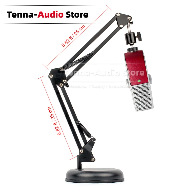For Blue Raspberry Mic Desktop Stand Mount Table Desk Top Mike Bracket Cantilever Suspension Microphone Boom Scissor Arm Rack
For Blue Raspberry Mic Desktop Stand Mount Table Desk Top Mike Bracket Cantilever Suspension Microphone Boom Scissor Arm Rack