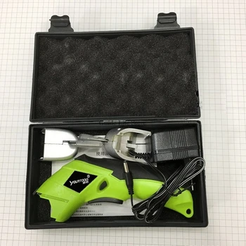 20W Electric Scissor Auto Cutter Cordless Tailors Scissors Rechargeable For Cutting Garment Fabric Portable Shoes Packaging
20W Electric Scissor Auto Cutter Cordless Tailors Scissors Rechargeable For Cutting Garment Fabric Portable Shoes Packaging