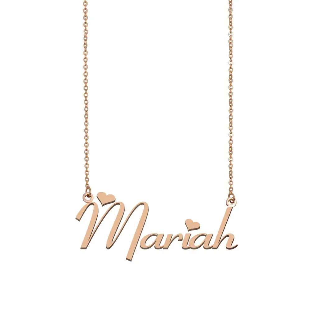 Mariah Name Necklace , Custom Name Necklace for Women Girls Best Friends Birthday Wedding Christmas Mother Days Gift
Mariah Name Necklace , Custom Name Necklace for Women Girls Best Friends Birthday Wedding Christmas Mother Days Gift
