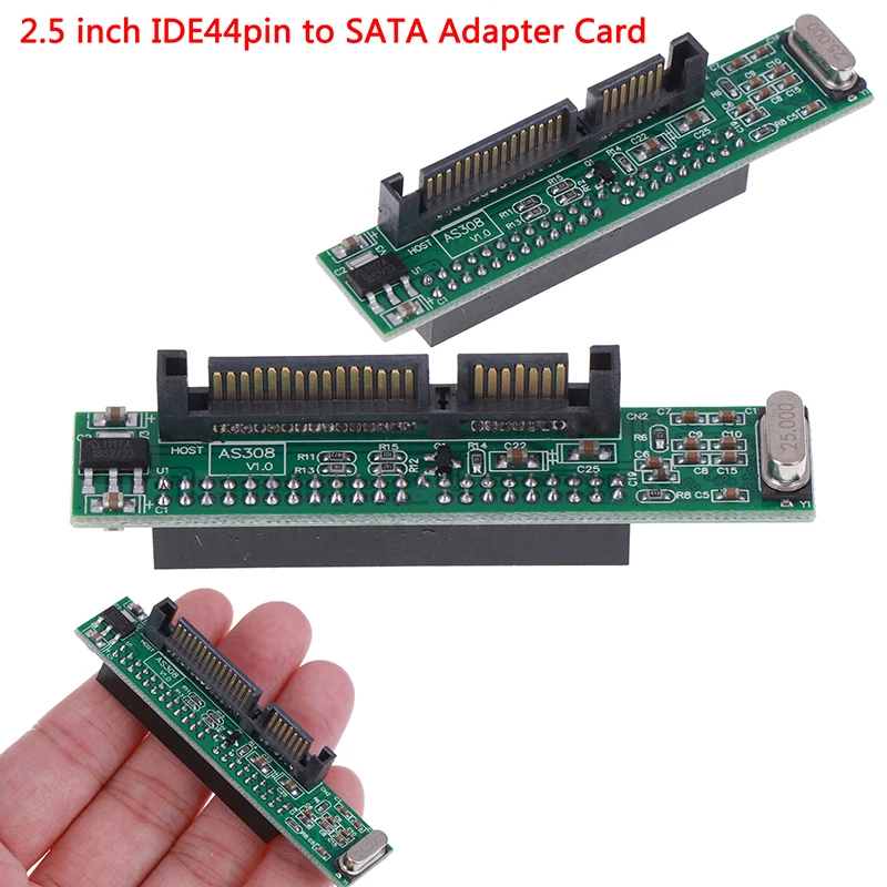 IDE 44 pin 2.5" to SATA PC Adapter Converter 1.5Gbs Serial Adapter Converter ATA 133 100 HDD CD DVD Serial Hard Disk
IDE 44 pin 2.5" to SATA PC Adapter Converter 1.5Gbs Serial Adapter Converter ATA 133 100 HDD CD DVD Serial Hard Disk