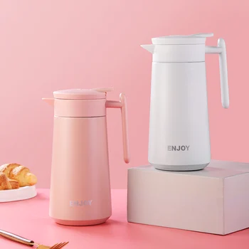 Thermos Pot Home Kitchen Thermal Pitcher 304 Stainless Steel Insulation Kettle Vacuum Flasks Tea Coffee Pot Water Jug 860ml
Thermos Pot Home Kitchen Thermal Pitcher 304 Stainless Steel Insulation Kettle Vacuum Flasks Tea Coffee Pot Water Jug 860ml