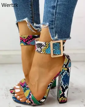 2020 High Thin Heels Evening Pumps New Spring Cool Mixed-color Pumps Women Street Wild Open Toe Shoes Woman Zapatos De MujerB501
2020 High Thin Heels Evening Pumps New Spring Cool Mixed-color Pumps Women Street Wild Open Toe Shoes Woman Zapatos De MujerB501