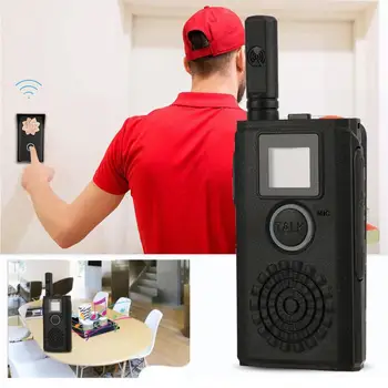 Mini Doorbell 1 V 2 Outdoor Indoor Wireless Intercom Walkie-Talkie Doorbell Waterproof 100-240V
Mini Doorbell 1 V 2 Outdoor Indoor Wireless Intercom Walkie-Talkie Doorbell Waterproof 100-240V