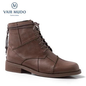 VAIR MUDO Ankle Boots Shoes Women Motorcycle boots Shoes Genuine Leather Fashion Boot Black Brown Red colour Autumn ShoesDX103L
VAIR MUDO Ankle Boots Shoes Women Motorcycle boots Shoes Genuine Leather Fashion Boot Black Brown Red colour Autumn ShoesDX103L