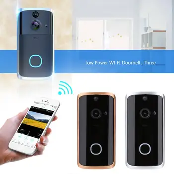 WiFi Door Bell Visual Doorbell Smart Video Doorbell Universal HD Multifunctional 720P IR Night Vision Motion Detection
WiFi Door Bell Visual Doorbell Smart Video Doorbell Universal HD Multifunctional 720P IR Night Vision Motion Detection
