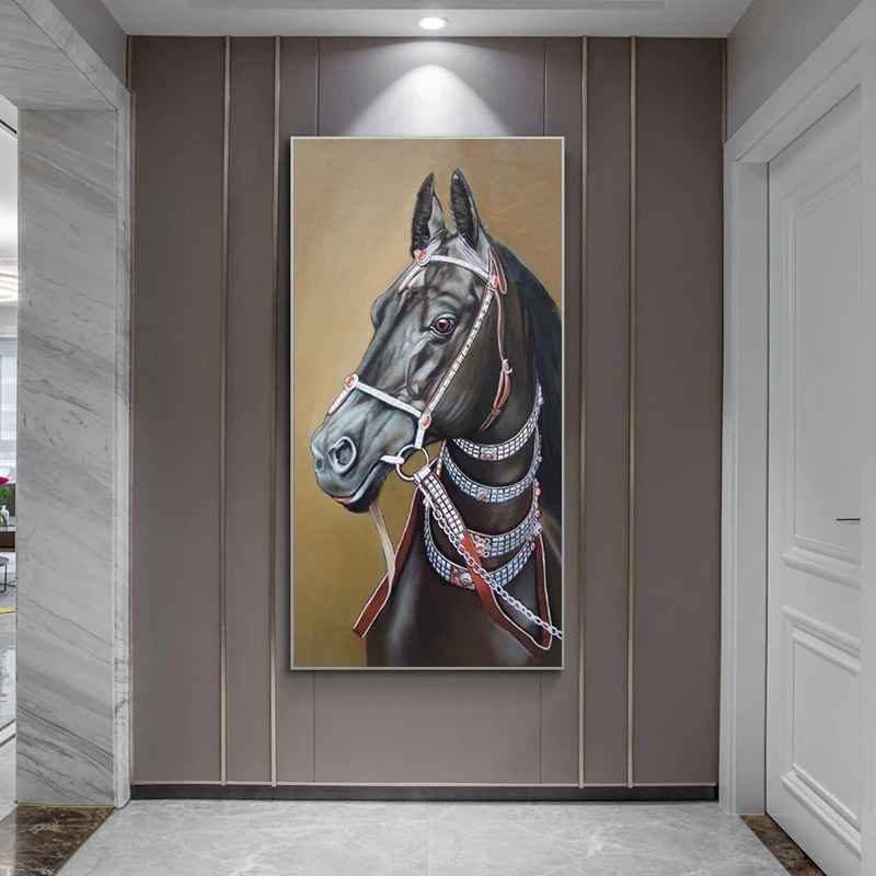 Modern Brown Horse Canvas Paintings Animal Posters and Prints Cuadros Wall Art Pictures for Living Room Home Decoration Unframed
Modern Brown Horse Canvas Paintings Animal Posters and Prints Cuadros Wall Art Pictures for Living Room Home Decoration Unframed