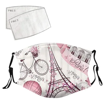 1PC Unisex Washable Mask Romantic Print Mouth Mask Eiffel Tower Pattern Mouth Washed Reusable Face Masks Women Masque Facemask
1PC Unisex Washable Mask Romantic Print Mouth Mask Eiffel Tower Pattern Mouth Washed Reusable Face Masks Women Masque Facemask