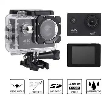 Camera Action Ultra HD 4K WiFi Sports Video Recording Camcorder DVR DV Waterproof Mini Camera with Waterproof Case Extension Kit
Camera Action Ultra HD 4K WiFi Sports Video Recording Camcorder DVR DV Waterproof Mini Camera with Waterproof Case Extension Kit