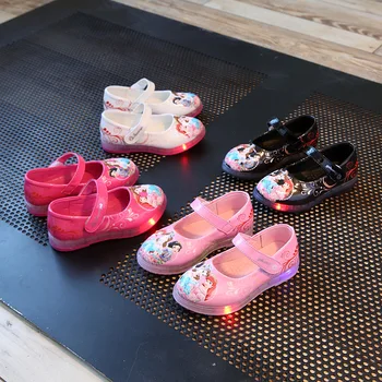 2020 Spring New LED Light Princess Shoes Fashion Baby Student Performance Shoes Flat girls Singles Shoes Pointed Casual Shoes
2020 Spring New LED Light Princess Shoes Fashion Baby Student Performance Shoes Flat girls Singles Shoes Pointed Casual Shoes