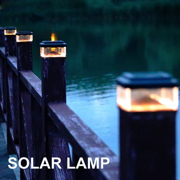 Solar Light 8 LED Solar Column Lamp Waterproof Decorative Light Night Security Decor Solar Lamp for Outdoor Landscape
Solar Light 8 LED Solar Column Lamp Waterproof Decorative Light Night Security Decor Solar Lamp for Outdoor Landscape