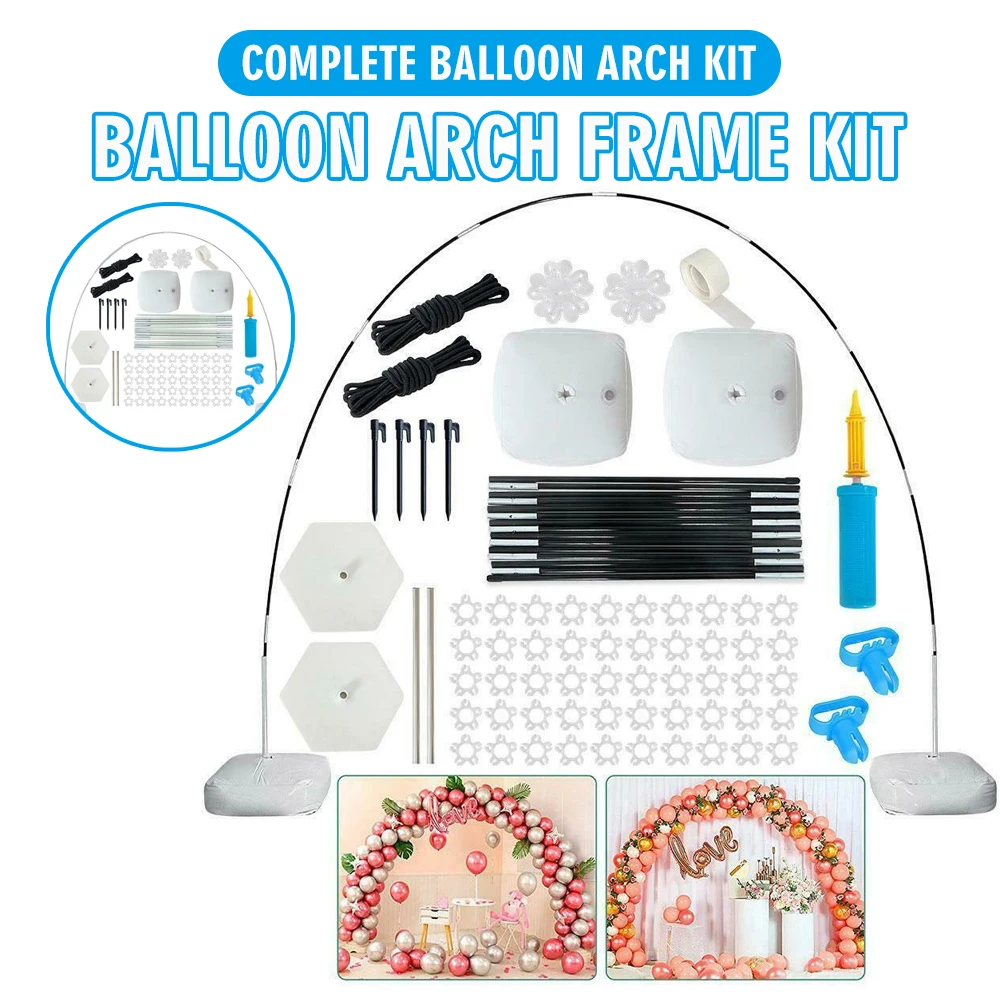 DIY Balloon Arch Kit Ballon Stand Column Garlands Frame Decoration Birthday Wedding Event Baby Shower Balloon Accessories
DIY Balloon Arch Kit Ballon Stand Column Garlands Frame Decoration Birthday Wedding Event Baby Shower Balloon Accessories