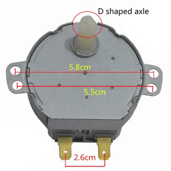 1PC Turntable Motor Synchronous Motor SSM-16H 4681ED3001A 3W for LG Microwave Oven Accessories Parts
1PC Turntable Motor Synchronous Motor SSM-16H 4681ED3001A 3W for LG Microwave Oven Accessories Parts