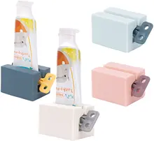 2PCS Toothpaste Squeezer Tube Free Shipping Toothpaste Dispenser For Cream Dropsshiping Simple For Lazy People 4 Colors
2PCS Toothpaste Squeezer Tube Free Shipping Toothpaste Dispenser For Cream Dropsshiping Simple For Lazy People 4 Colors