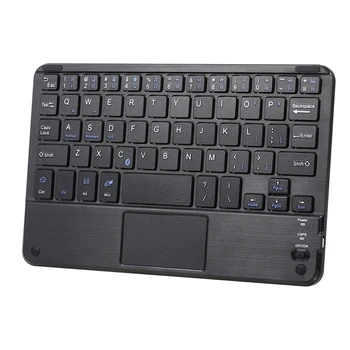 Ultra-slim Wireless BT 3.0 Keyboard 59 Keys Mini BT Keyboard Touch Pad Support Android Windows iOS for Laptop Phone Tablet 
Ultra-slim Wireless BT 3.0 Keyboard 59 Keys Mini BT Keyboard Touch Pad Support Android Windows iOS for Laptop Phone Tablet